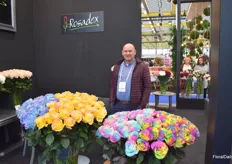 Juan Carlos Kalytta from the Ecuadorian flower farm Rosadex.